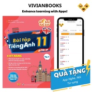 Sách Global Success 11 Bài tập tiếng Anh lớp 11 4 kỹ năng Tập 2 ThS Lê Vy VivianBooks Tặng kèm đáp á