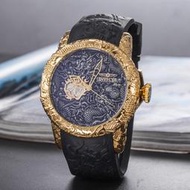 新款高質量invicta大錶盤鋼帶石英男士手錶矽膠表