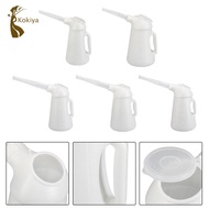 [kokiya] Oil Jug with Spout Engine Oil Dispenser Jug Oil Measuring Container Oil Measuring Jug with 