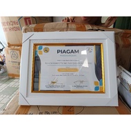 Certificate certificate and frame frame