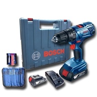 bor cordless BOSCH 18v GSB 180li (2baterai) asli.