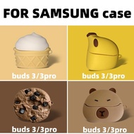 for Samsung Galaxy Buds3/buds 3 Pro Shockproof Headphone Case Cover Galaxy Buds 3 pro Shockproof Sil