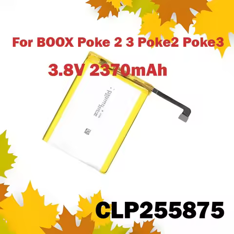 New ZRTZ 3.8V 2370mAh CLP255875 Battery For BOOX Poke 2 3 Poke2 Poke3 onyx bookcarta Reader e-Book B