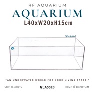 Shallow Tank Size 40x20x15cm Suitable for Semi-terrain Tank Setup
