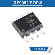 5ชิ้น IRF9952 F9952 SOP8 IRF9952PBF IRF9952TRPBF SOP-8 SMD N + P Channel -2.3A/3.5A/30V MOSFET IC แบบใหม่ดั้งเดิม