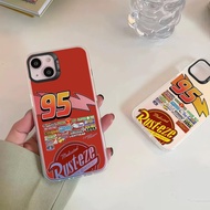 LIGHTNING MCQUEEN SPECIAL EDITION CARS PHONE  change color CASE for iPhone 14 15 16 ,Gifts, iPhone C
