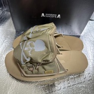 mastermind japan world mmj mmw x suicoke pock-lb sand sandals 沙漠色 奶茶色 拉鏈暗袋 拖鞋
