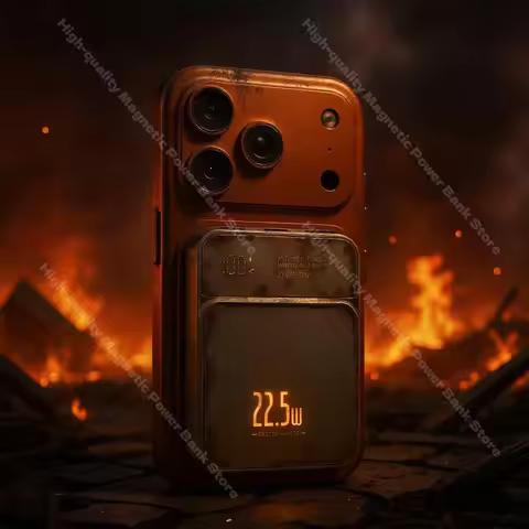 2026 Best Gift PD22.5W Fast Charging Power Bank 50000mAh Magsafe Wireless Charger for iPhone 17 Sams