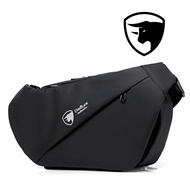 UnisBlack New Style Sling Bag Men , beg Silang Lelaki