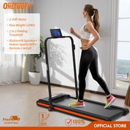OneTwoFit Walking Treadmill Indoor Running Walking Pad Foldable Smart Walking Pad Machine Ultra-Thin
