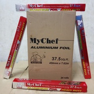 Aluminium foil 37.5 SQ.FT untuk 1 pc.
