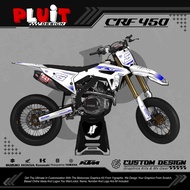Decal CRF 450 hrv Terbaru Full Body Decal CRF 450 HRV Full Body Keren Stiker CRF 450 Full Body