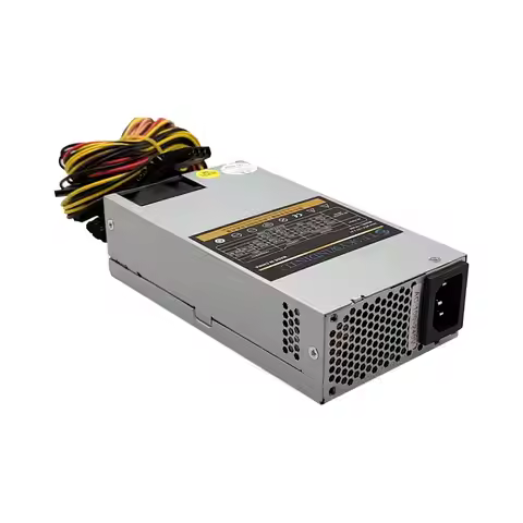 Flex ATX Power Supply 350W 90-264V 1U Small Desktop Computer PSU for POS Cash Register Server,Gaming