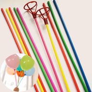 25cm Handheld Balloon Stick, Balloon Stick, Aluminum Balloon Stick, Star Heart Balloon Stick, Handhe