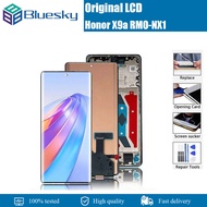 Bluesky 6.67 X9a AMOLED ของแท้สำหรับ Huawei Honor X9a จอแสดงผล LCD 10ทัชสกรีนดิจิไทเซอร์สำหรับ Honor