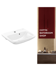 COTTO อ่างล้างหน้าชนิดแขวนผนังรุ่น เซิร์ฟ เอส C00580