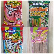 Rainbow belt ( gummy candy ) karate belt sunrise brand and jungle string cola for sale