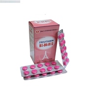 Viên Uống Trivitamin B1B6B12 Bổ sung vitamin Nhóm B Tăng cường hệ miễn dịch Ngăn Ngừa trầm cảm Bảo v