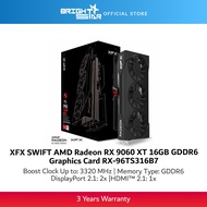 XFX SWIFT AMD Radeon RX 9060 XT 16GB GDDR6 Graphics Card RX-96TS316B7