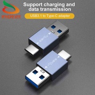 10Gbps 2 in 1 OTG USB3.1 to Type-C Charger Adapter for Laptop/Tablet/Smart Phone