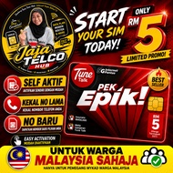 Tune Talk Sim Card High Speed 4G 5G Data Plan | Epik50 Epik35 Epik25