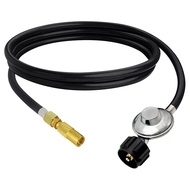 5Ft Propane Adapter Hose and Regulator Replacement Kit for Coleman Roadtrip GrillsQCC1 Low-Pressure 