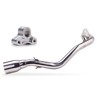 Motorcycle Exhaust Modified Front Link Pipe Connect 51mm Muffler Slip On For YAMAHA Cygnus 4/5 bws Z