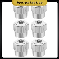 【HEPA】Pack of 6 ABS Valve Handle Replacement for Angle Valve Hand Wheel Tap Handle