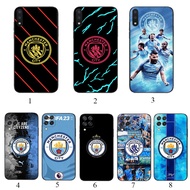 OPPO F19 Reno 2 2Z 2F 3 4 Pro 5F 5Lite Reno 5 Pro Plus N12 Manchester City Club Soft black phone cas