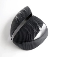aihei 3d Sticker For Mg S5/es5 2025 2026 Black Carbonfiber Car Rearview Side Mirror Trim Wing Cap Ou