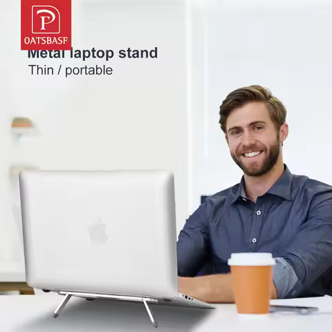 Oatsbasf Laptop Stand Support Laptop Notebook For Macbook Air Pro iPad HP Adjustable Notebook Stand 