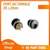 Socket DC Power Jack DC Female Socket Panel Box Mount Socket DC Round