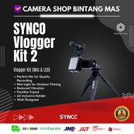 Synco Vlogger Kit2 - Complete with Microphone and Led Light