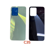 Empty Back Cover Glass Realme C35 C35 C35 (Not With Lens)