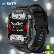 Outdoor Military Smart Watch Men Bluetooth Call Smartwatch Xiaomi Android IOS Ip68 Waterproof Ftiness Watches man