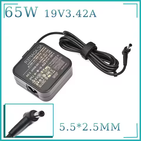 PA-1650-78 19V 3.42A 65W 5.5x2.5mm AC Adapter Power Charger For Asus K56C K501U X555 X555C X555D X55