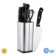 Cooking Color Set 6 Pcs Virtus Kitchen Knives Knives Block Stainless Steel Chef