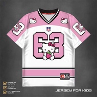 RJA Project 63 Hello Kitty Girls' Sporty Jersey Kids' Jersey/ Premium Kids' Clothing/