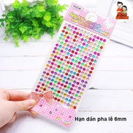 6mm clay crystal beads 260 multicolored beads