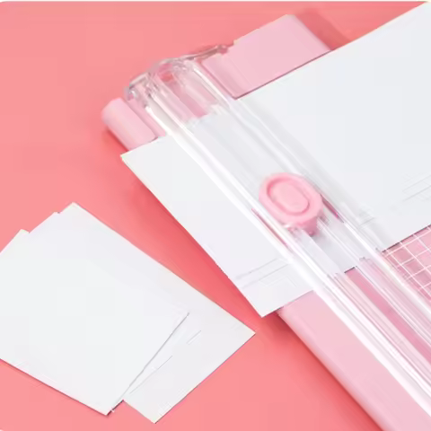 Portable A4 Paper Cutting Machine with Plastic Base Die-Cut Machines for Home Art Crafts Tools Maqui
