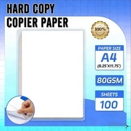 100Pcs Hard Copy Bond Paper A4 High Quality 80gsm Copy Paper A4 Paper 80gsm