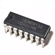 1PCS  IC CD4017 CD4017B DIP-16  CD4017BE certified products