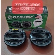 Speaker coaxial 4inch acoustic ac-6907 200watt MOBIL