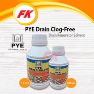PYE Drain Clog Free 500ml/1000ml