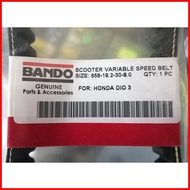 ♂ ♙ (SALE) Dio 3 [ overrange for Dio 1 2 ] Bando Driver Belt GREEN TAG 658 - 18.2 - 30 Japan