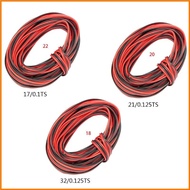 zong 10M 18 20 22 Gauge AWG Electrical Cable Wire 2pin Tinned Copper Insulated PVC Extension LED Strip