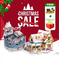 Mini Puzzle 3 Dimensional PARIS FLOWER SHOP | Girls Gift - 1688H