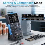FNIRSI LC1020E High Precision Digital Bridge LCR ESR Tester Resistance Capacitance Inductance Electr