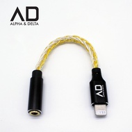 Alpha &amp; Delta Hifi Audio Lightning Adapter