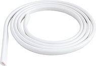 Create X309 U-Shaped Door Molding, Total Length 4.9 ft (1.5 m), Width 0.4 inches (10 mm), White, Mad